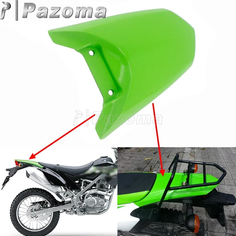 Пластиковые Зеленые мотоциклетные задние крылья для Kawasaki KLX 150 Брызговики чистые