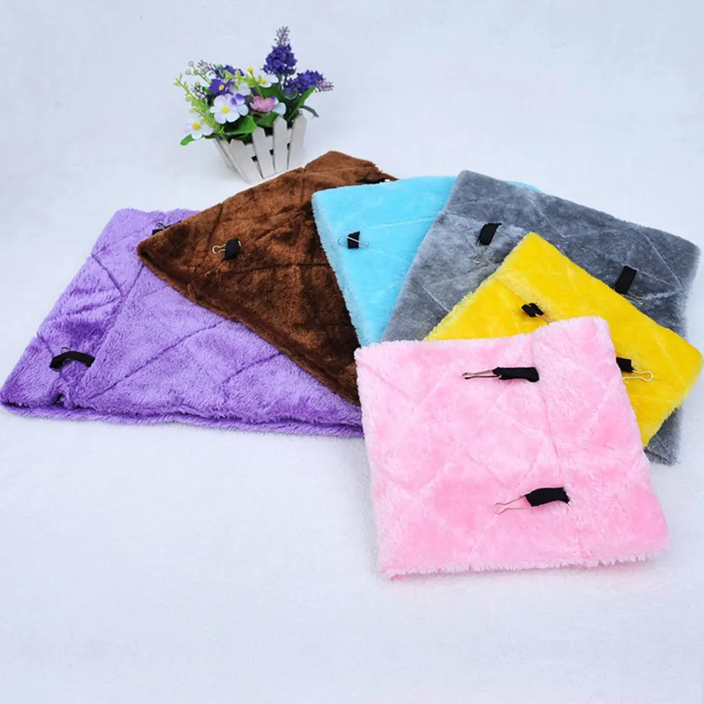 hammock bird nest pet parrot bird hanging bed house plush winter warm cage nest tent bird supplies pet warm cage accessories new free global shipping