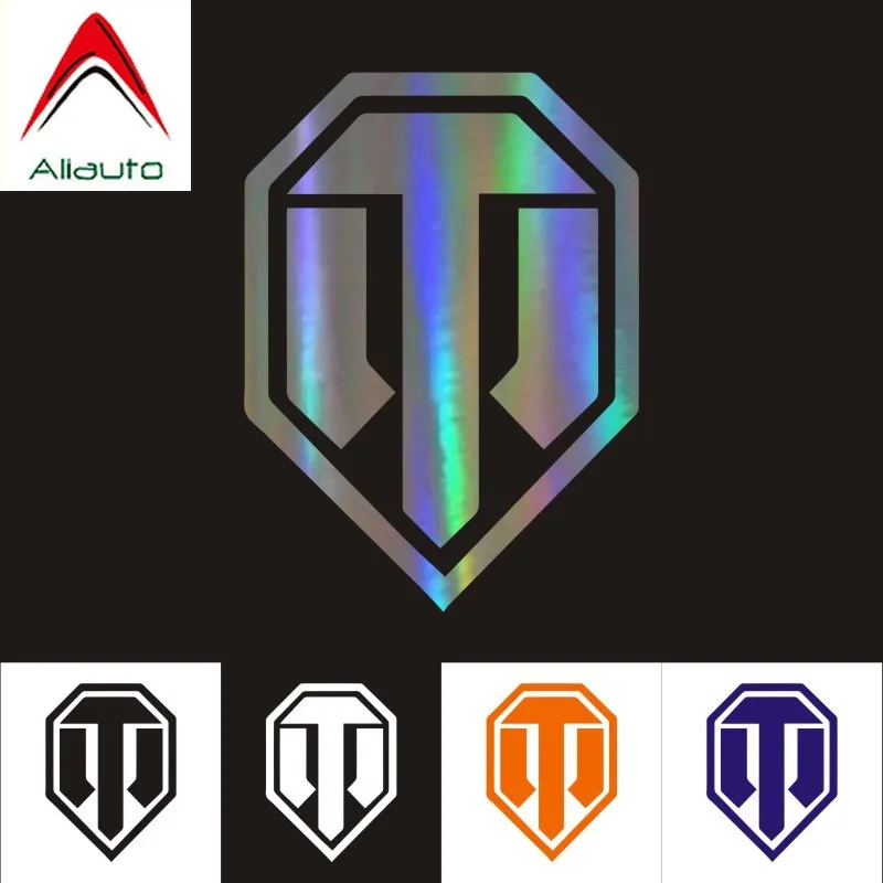 

Aliauto Personality Car Stickers World of Tanks Auto Motorcycles Automobile Decoration 3D Reflective Waterproof Decal,15cm*11cm
