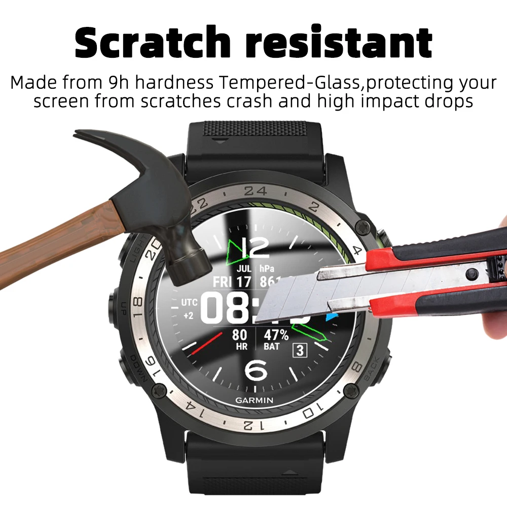 Защитная пленка для экрана смарт-часов Garmin D2 Charlie/fall Mk1 закаленное стекло |