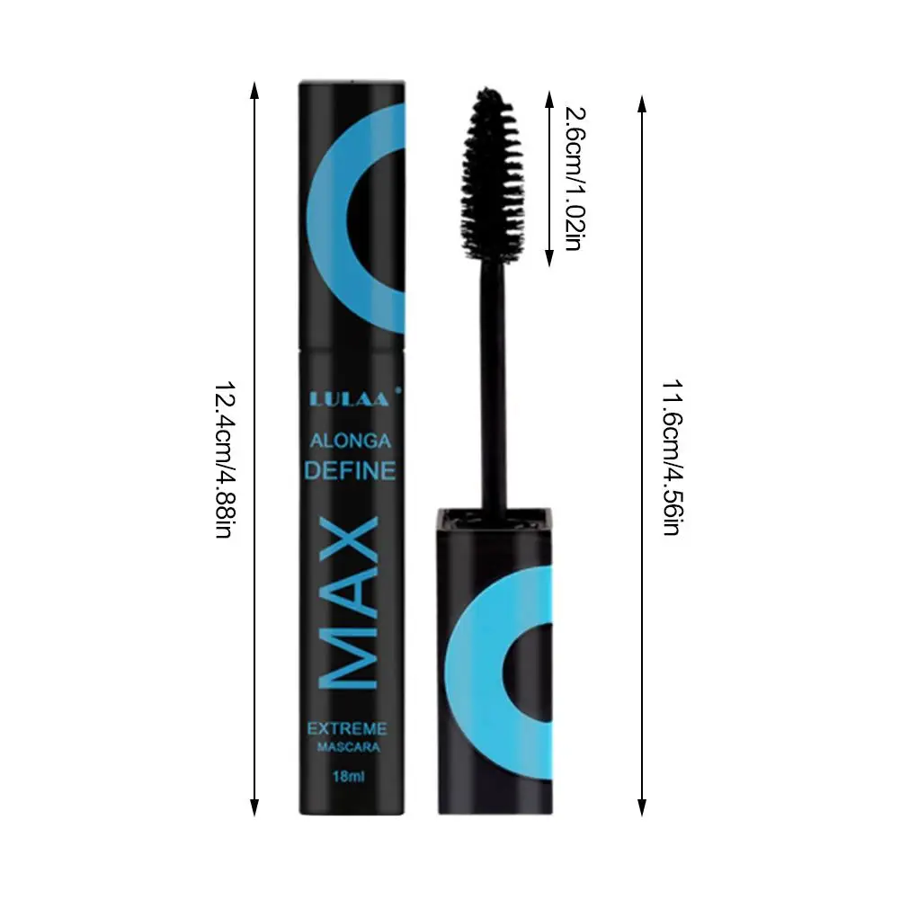 Новинка Водостойкая тушь для ресниц густая длинная не размазывает антипригарное