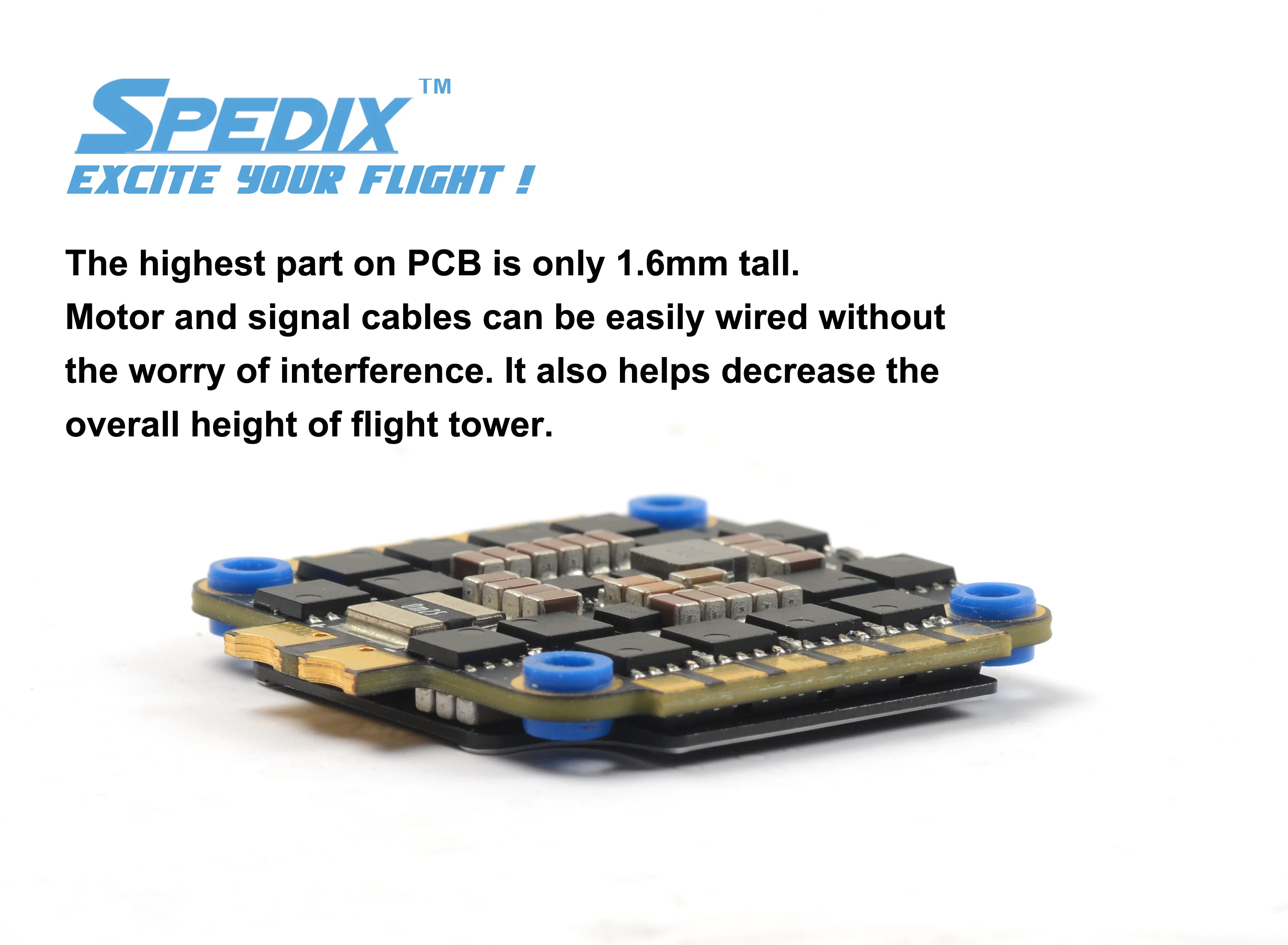 SpeedX GS45 45A BLheli_32 3-6S 4 в 1 DShot1200 ESC w/10 V BEC выход для RC Drone FPV Racing