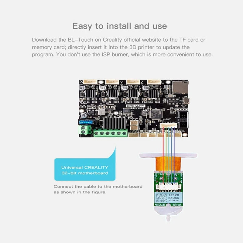 Creality BLPress V3.1 Auto Bed Leveling Sensor Kit for 32 Bit V4.2.2(.7)Mainboard Ender 3V2/3/Pro/Ender 5/Pro/CR-10 | Компьютеры и