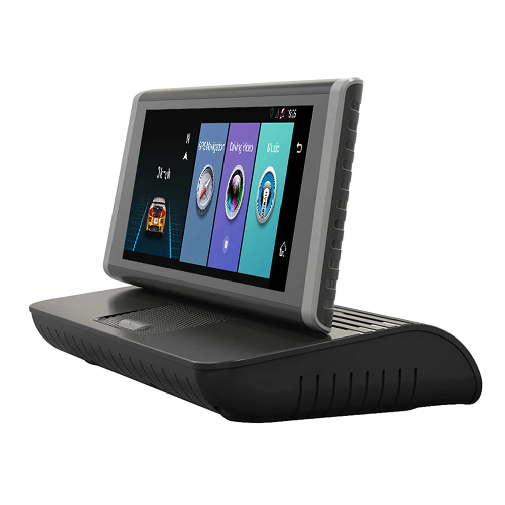 As shown Многофункциональный " Автомобильный видеорегистратор 4G wifi Bluetooth FHD 1080P gps навигация ADAS видеорегистратор двойной объектив для Phisung E02 - Название цвета: As shown