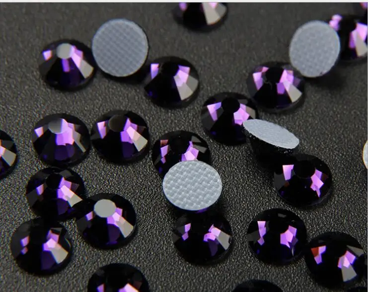 Стразы горячей фиксации лучшего качества стразы с плоской задней поверхностью