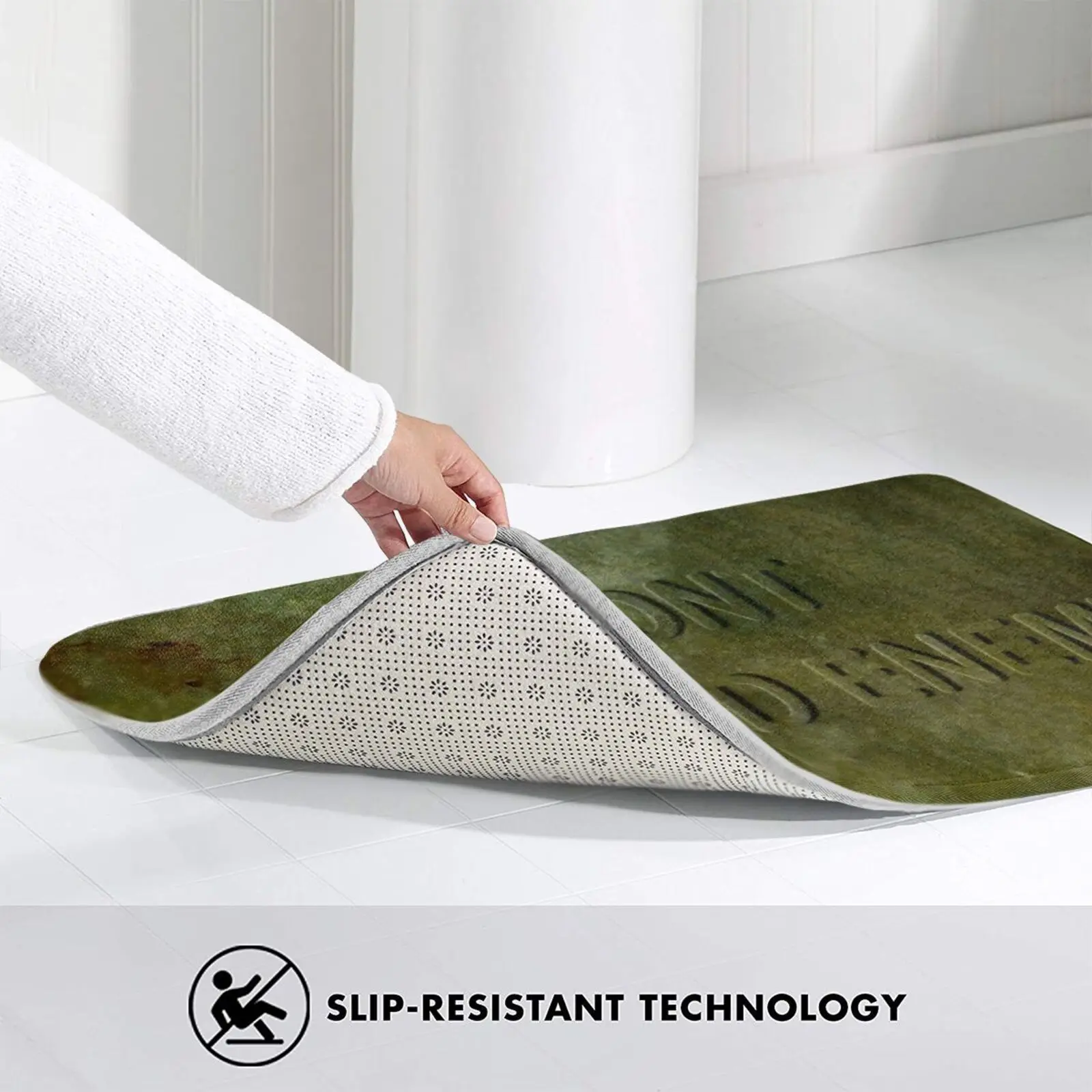 

Front Toward Enemy Carpet Mat Rug Cushion Soft Non - Slip Front Toward Enemy Vintage Claymore