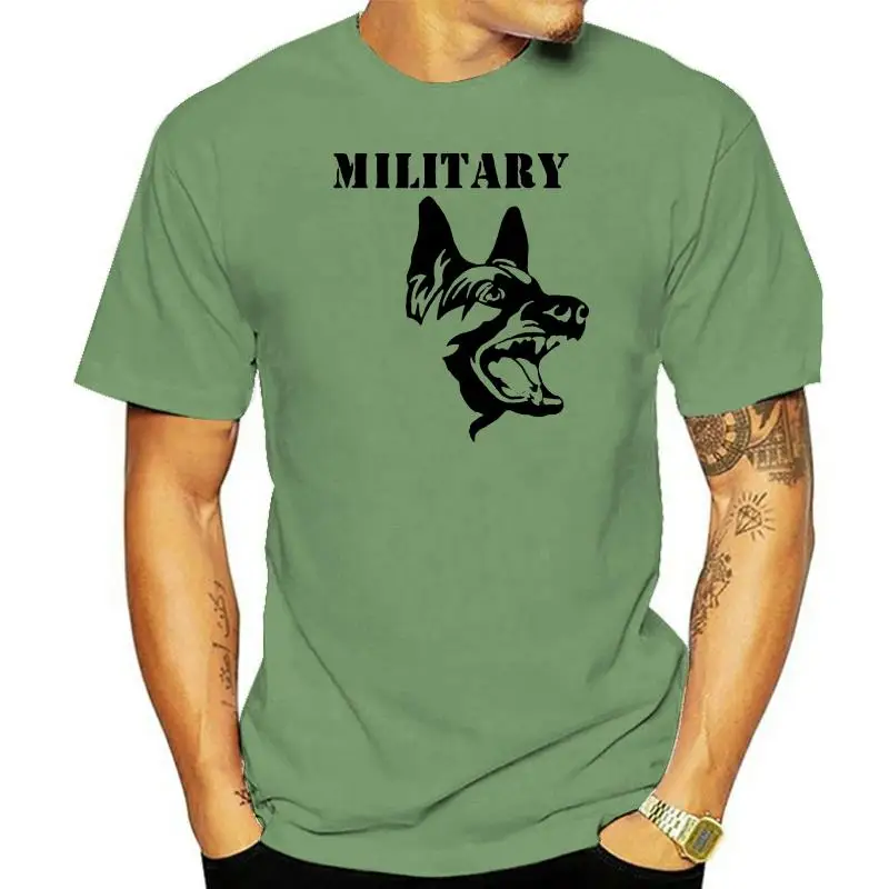 

Мужская футболка с круглым вырезом и солнечным светом, военная футболка K9, летняя повседневная мужская футболка