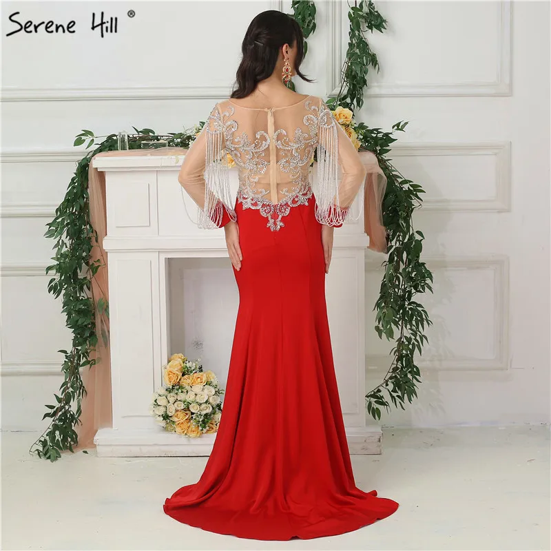 Соблазнительные прозрачные вечерние платья с длинным рукавом и юбкой-годе