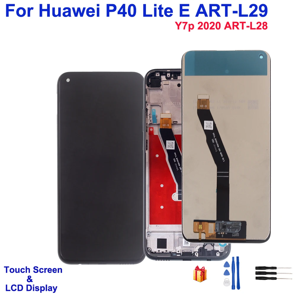 Оригинальный дисплей для Huawei P40 Lite E ART L29 / Y7p 2020 сенсорный экран ЖК дигитайзер в