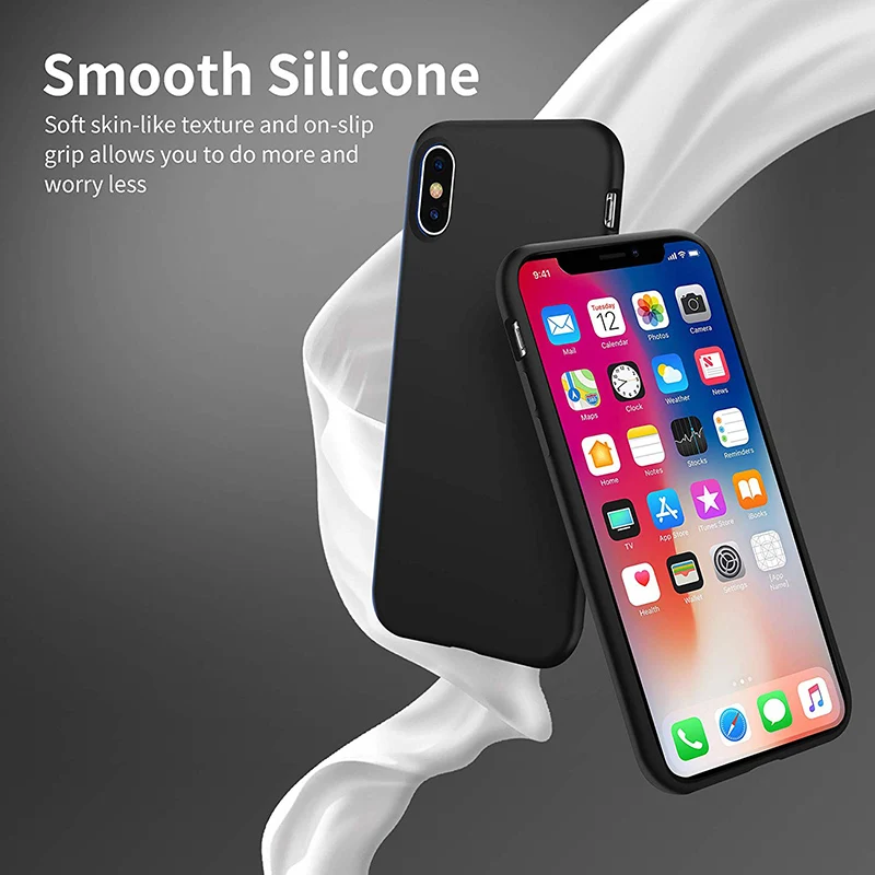 Luxury Original Liquid Silicone Case For iPhone 8 7 Plus 6 s 6S Candy colors Apple 7Plus 8Plus Cover |