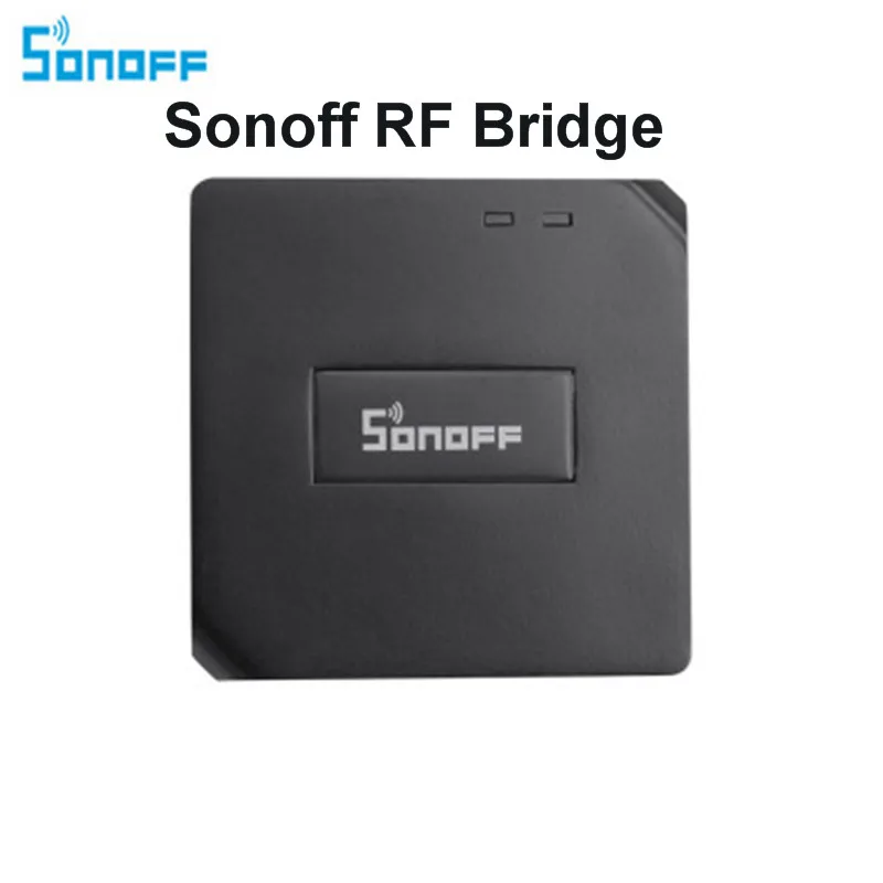 Беспроводной детектор дыма Sonoff RF Bridge 433 МГц Wi Fi датчик огня пассивный открытия