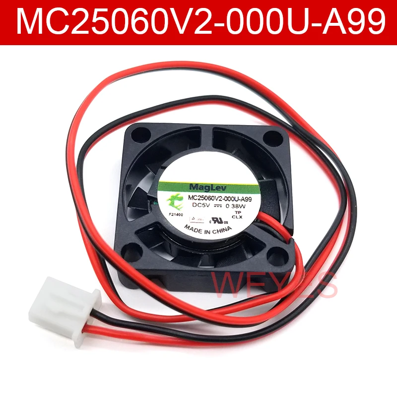 Подлинная Новинка для Sunon MC25060V2 000U A99 вентилятор охлаждения компьютера DC 5V 0 38 W 25*25*6