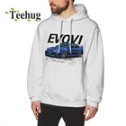 Evo VI Мужская модная футболка с длинным рукавом из органического хлопка gtr толстовки с капюшоном для автомобиля