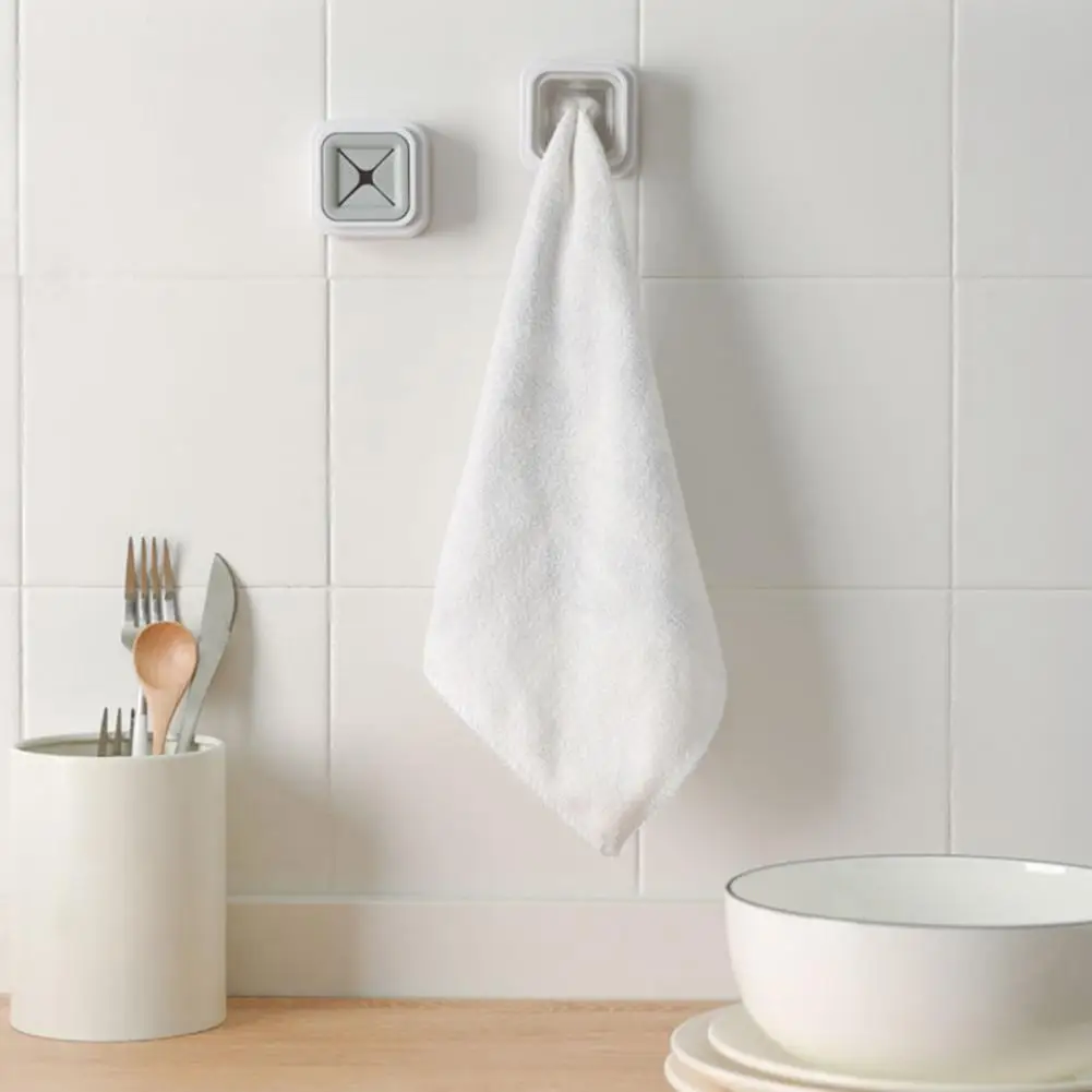 

70% Dropshipping!!Towel Holder Wall Mounted Waterproof Silicone Delicate Saving Space Bathroom Rack for Kitchen