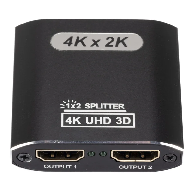 

4KX2K HDMI Splitter Full HD 1080P Video HDMI Switcher 1 in 2 Out Amplifier For HDTV DVD PS3/PS4 Computer Xbox GT