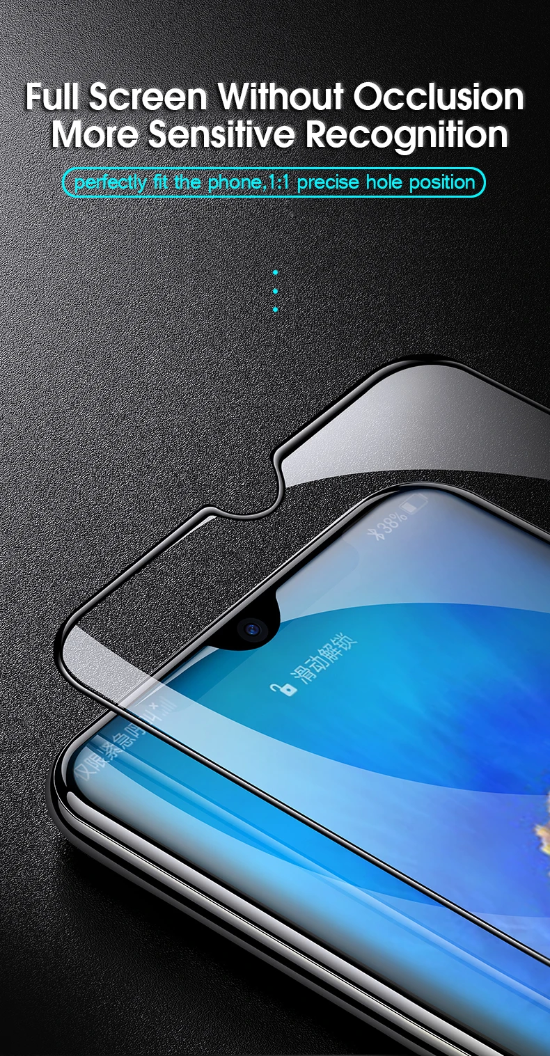 Закаленное стекло votoon для huawei mate 20 Pro 20X, полностью клеящееся Защитное стекло для huawei P30 Pro P20 Lite Nova 3 4 5i