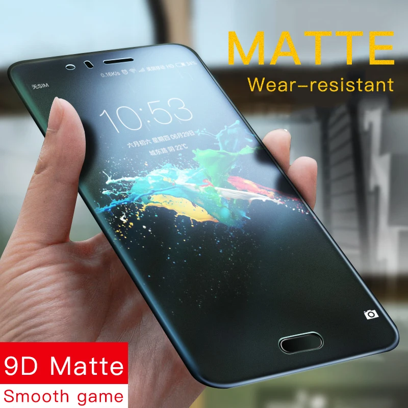 Матовое закаленное стекло 9D для Huawei P30 P10 P20 Lite Pro Plus P Smart Y9 2019 Z NOVA 5 5T 5i Защитная