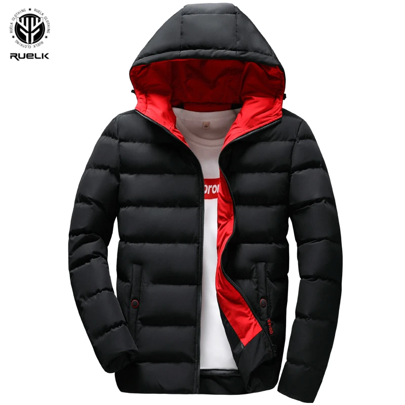 

Men Parkas Jackets New Autumn And Winter Fashion Men Jackets Coats Korean Version of Padded Coats Slim Trend Men's Thick Jacket
