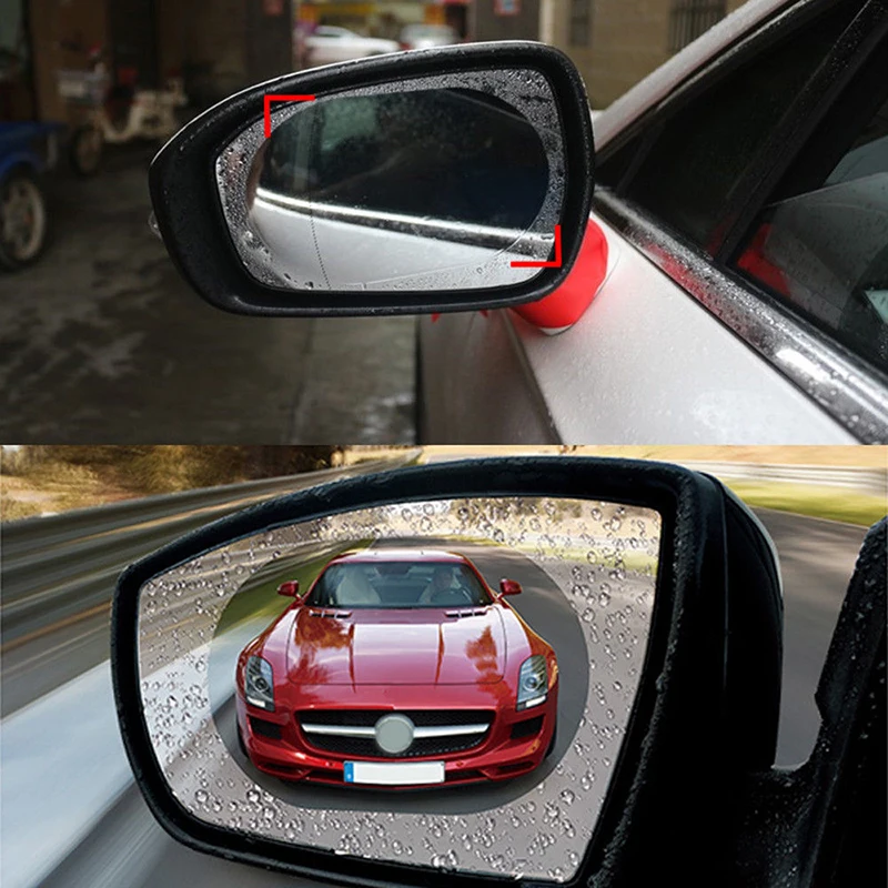 

Truck Rear-View Film Rainproof Rearview Waterproof Anti Fog Protection