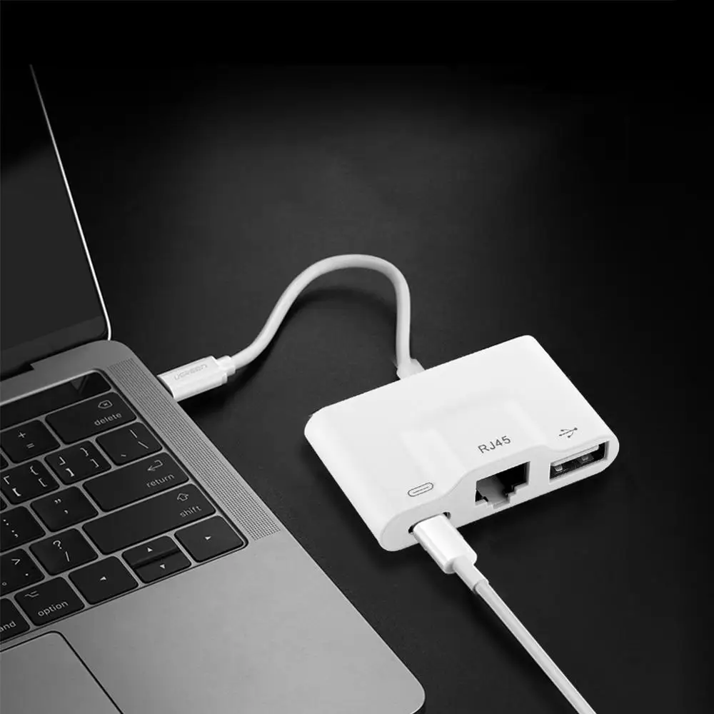 Адаптер USB RJ45 для Samsung Galaxy Huawei xiaomi с разъемом типа поддержка быстрой зарядки