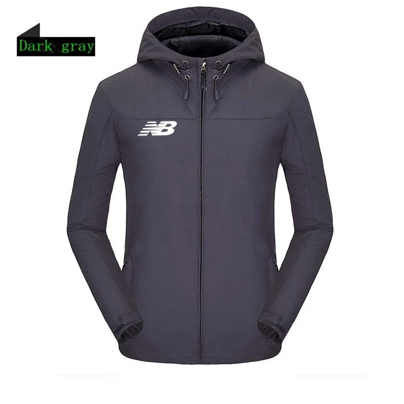 

New Brand NB jacket men's street windbreaker hoodie zipper thin jacket casual jacket Mountaineering clothes Fishing clothes