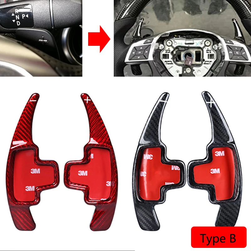 Paddle Shift For Mercedes Benz AMG A45 C63 CLA45 GLE GLA CLS GLS W205 W213 Car Steering Wheel Extension Shifters DSG Sticker | Автомобили