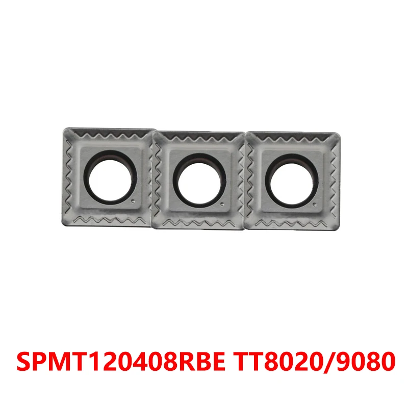 

SPMT120408RBE TT8020 TT9080 SPMT120408 RBE SPMT 120408 10 шт. оригинальные карбидные вставки для U-дрели токарный резец токарный инструмент ЧПУ