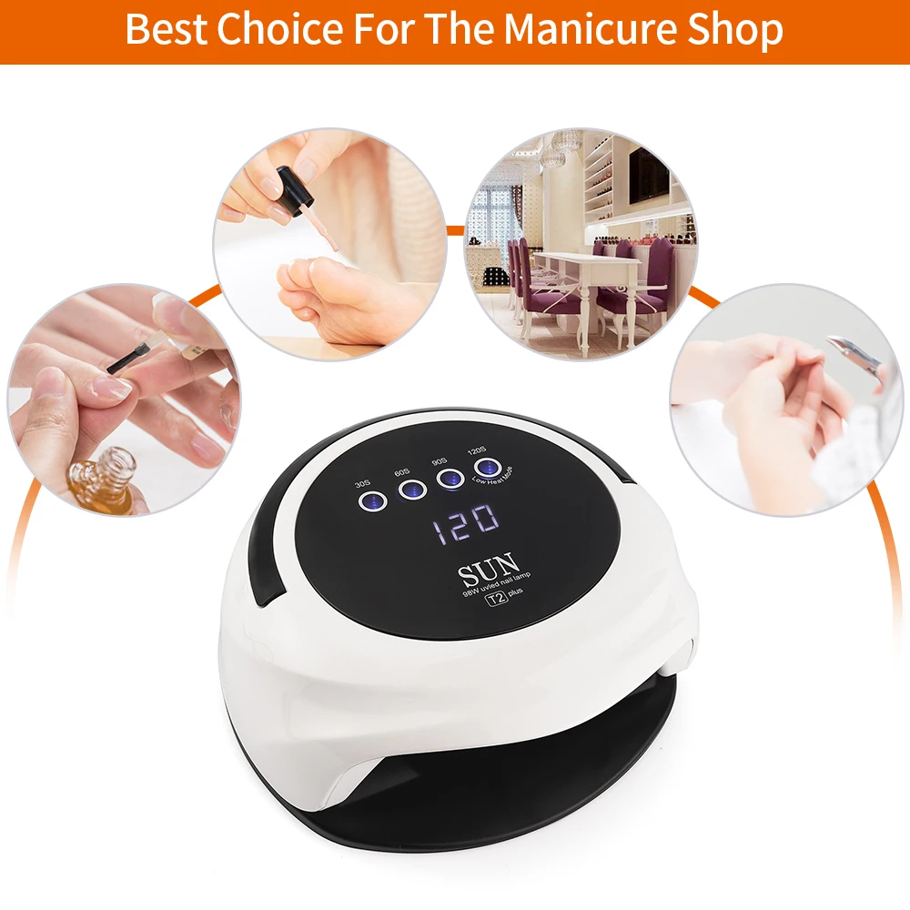 84 Вт Сушилка для ногтей УФ-лампа интеллектуальный датчик 42 Светодиодный 20/60/90/120s
