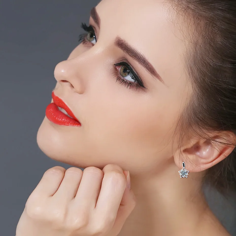 Женские серьги со звездами SODROV из стерлингового серебра 925 пробы с черной