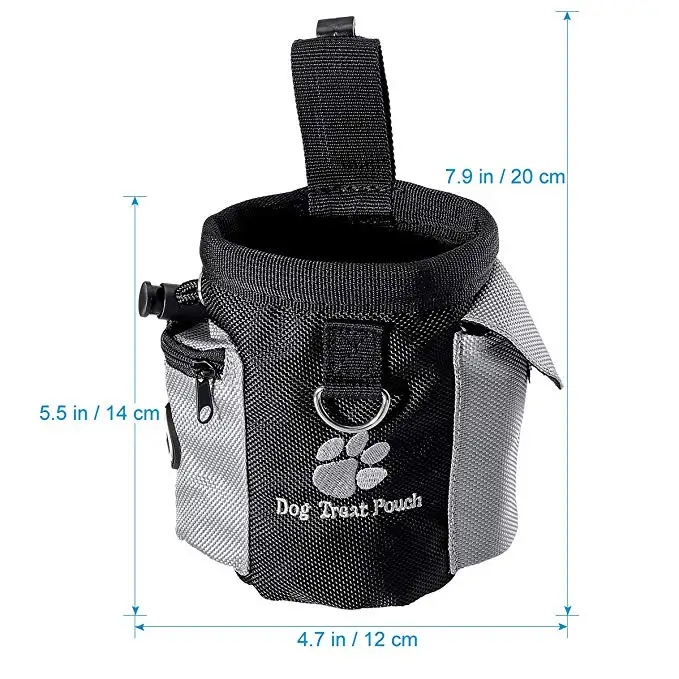 

Dog Treat Pouch Drawstring Carries Pet Toys Food Poop Bag Pouch Pet Hands Free Training Waist Bag Pet Product