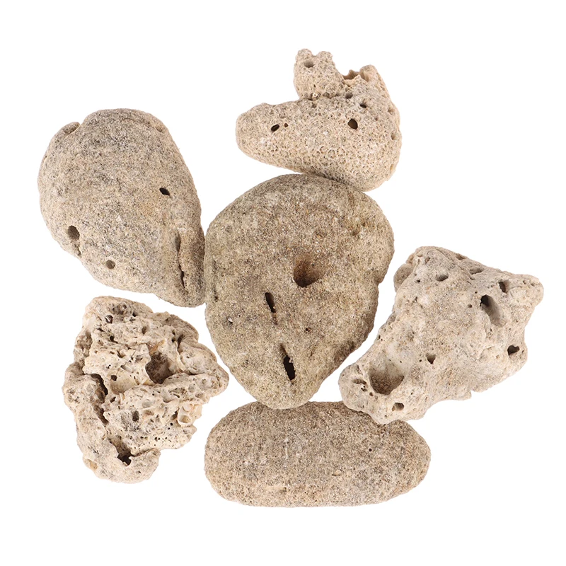 500 г аквариумная Подложка для украшения из кораллов натуральный белый риф