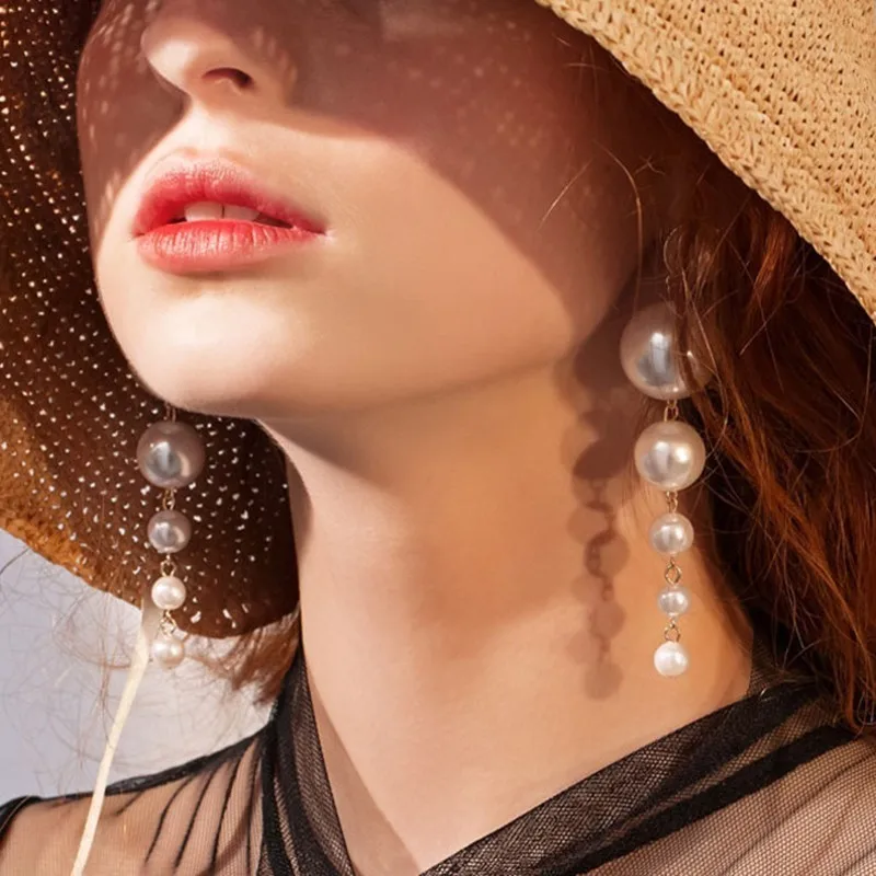 Женские длинные серьги SISPELL с жемчугом модное Ювелирное Украшение 2020 | Аксессуары