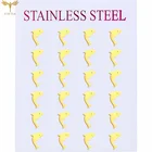 Серьги-гвоздики с животными Set с дельфином, Золотые серьги из нержавеющей стали для девушек, аксессуары для вечеринок, ювелирные изделия, серьги 2022