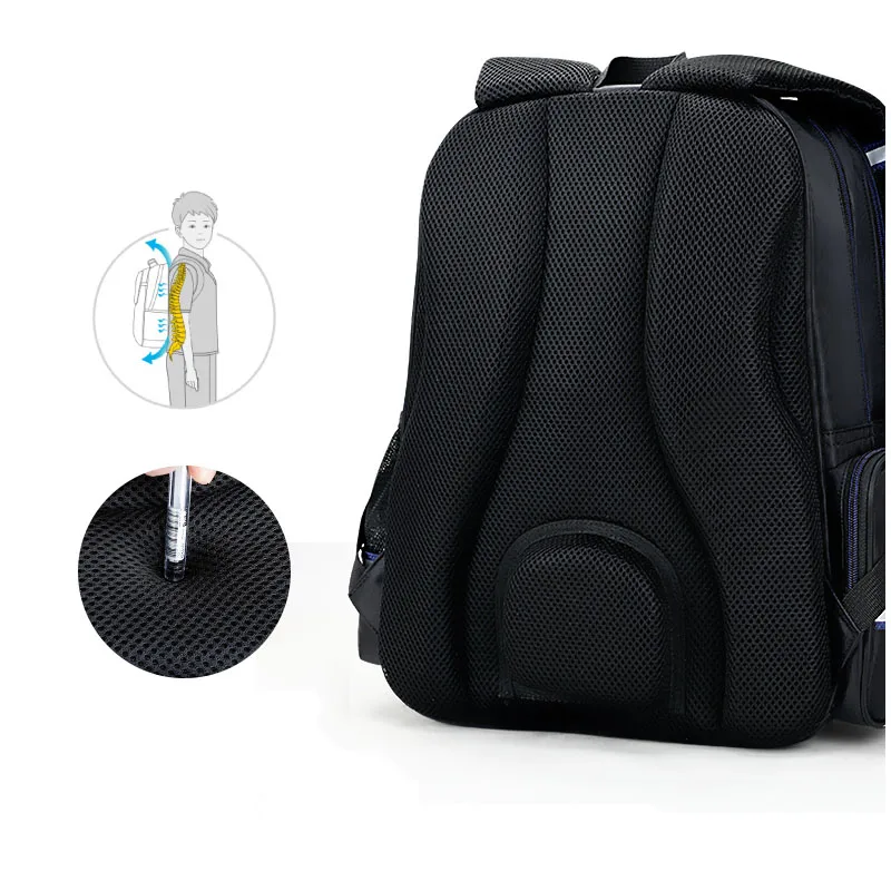 Нейлоновая Водонепроницаемая школьная сумка для мальчиков и девочек Сумка Микки