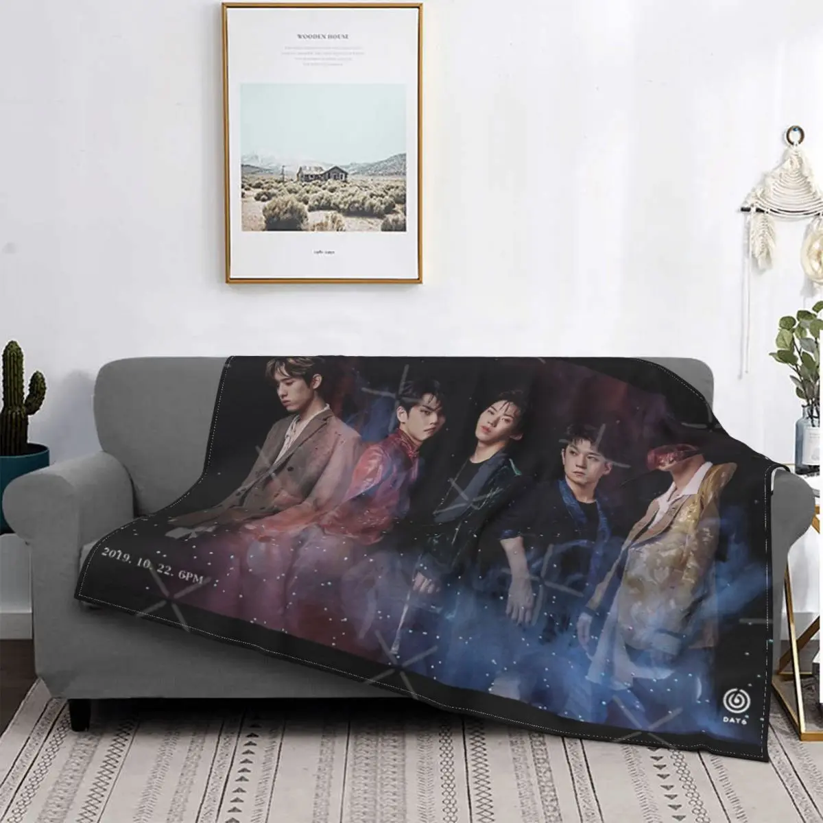 

Day6 Entropy-постер альбум, manta Kpop, colcha de cama secros, toalla, manta de vellon de playa, manta pickick