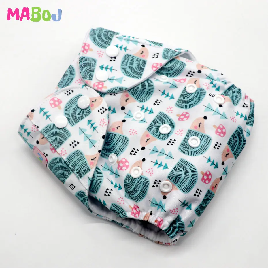 MABOJ тканевые подгузники детские моющиеся многоразовые настоящие карманные для