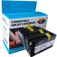 5pcs printer ink cartridge for compatible hp 711 xl replacement for hp designjet t120 t520 printer ink