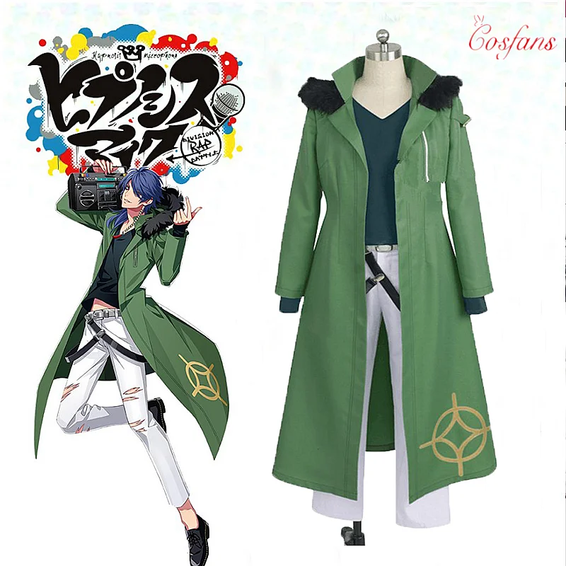 Новый голос актер разделение гипноз Mic Division Rap Battle Arisugawa Dice Fling Posse костюм для