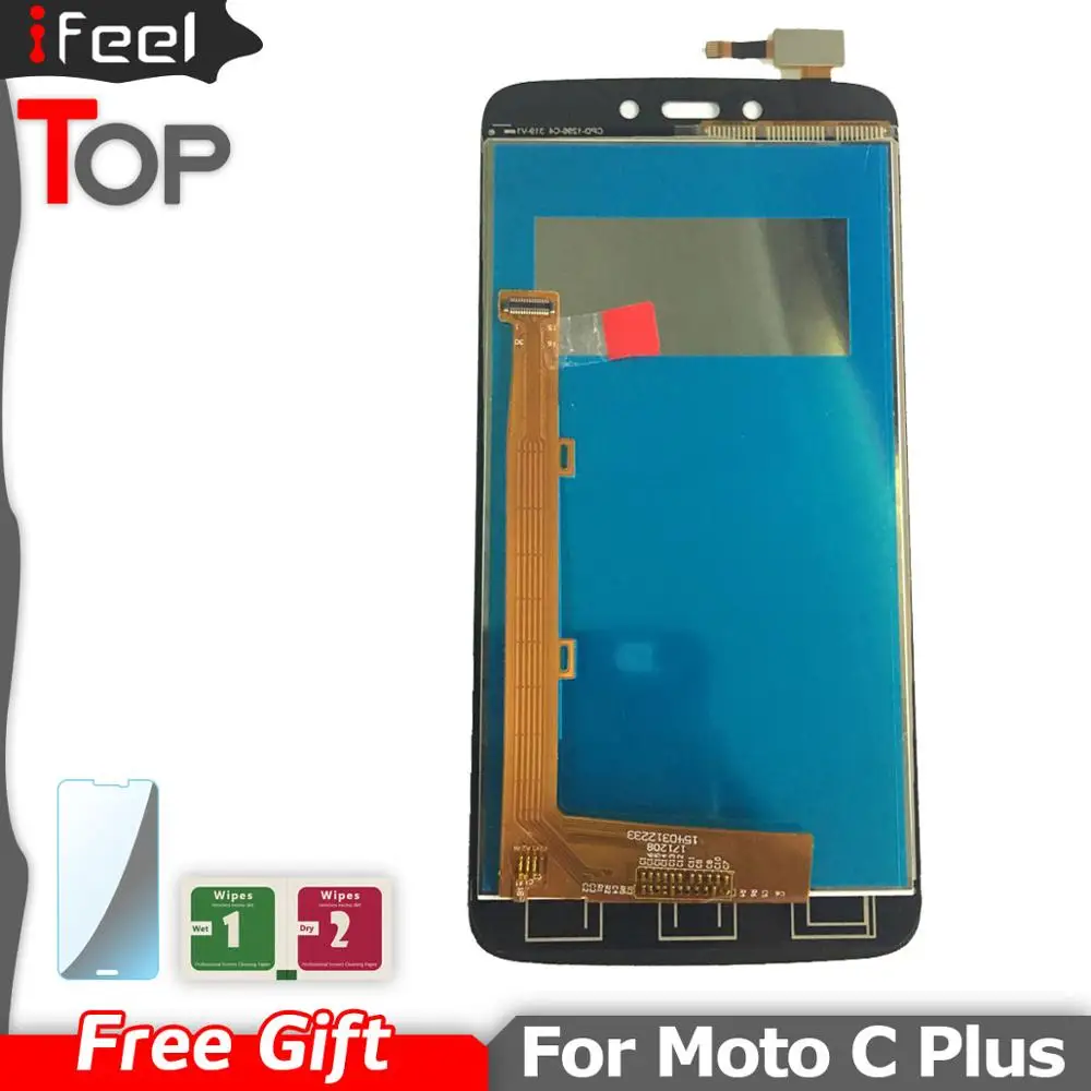 Высококачественный ЖК дисплей для Motorola Moto C Plus + кодирующий преобразователь