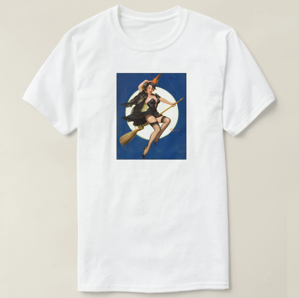 2019 Мужская футболка с принтом хлопковая коротким рукавом для Хэллоуина девушек