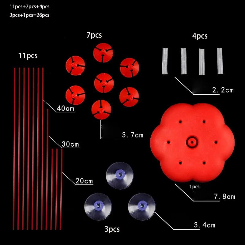 Надувной стоячий держатель длительного хранения присоски настольная подставка
