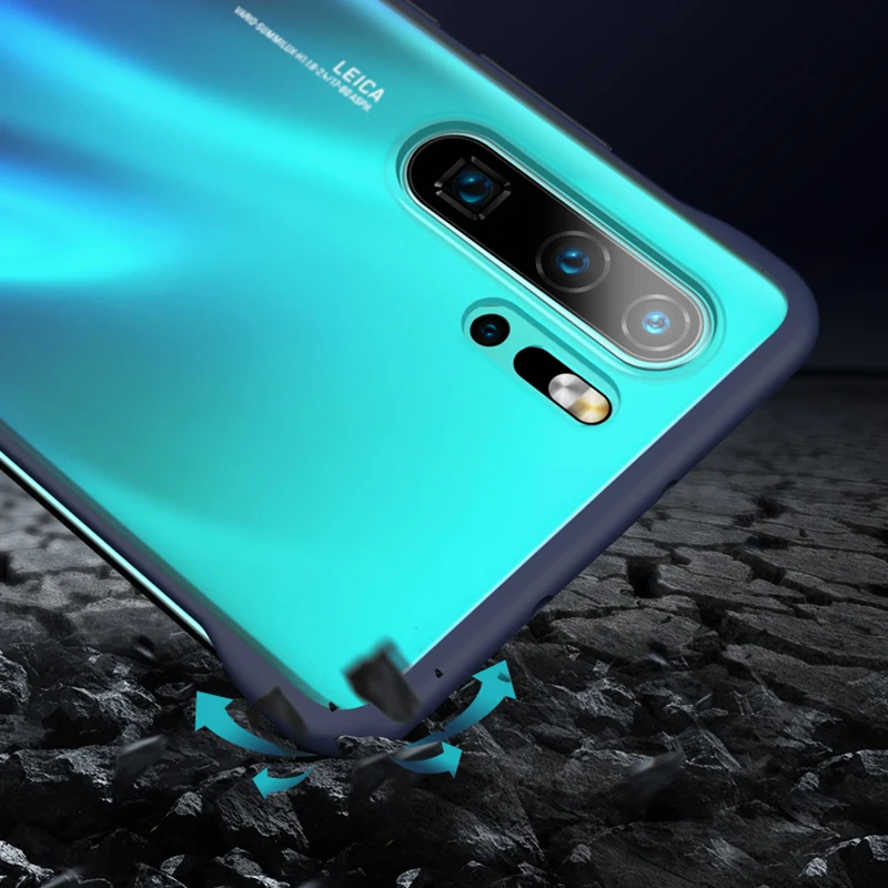 Бескаркасный Прозрачный чехол для телефона iPhone 11 7 8 6 6S Plus X XS Max XR PRO с