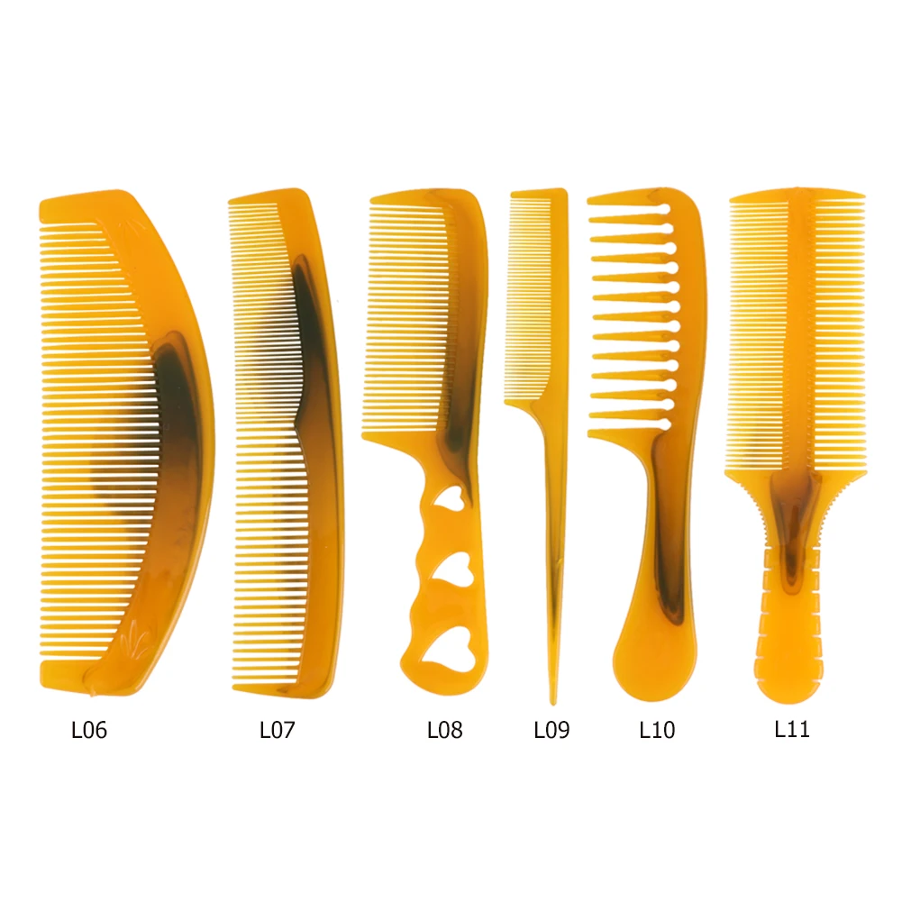 Натуральная полимерная Расческа с длинной ручкой Антистатическая щетка для