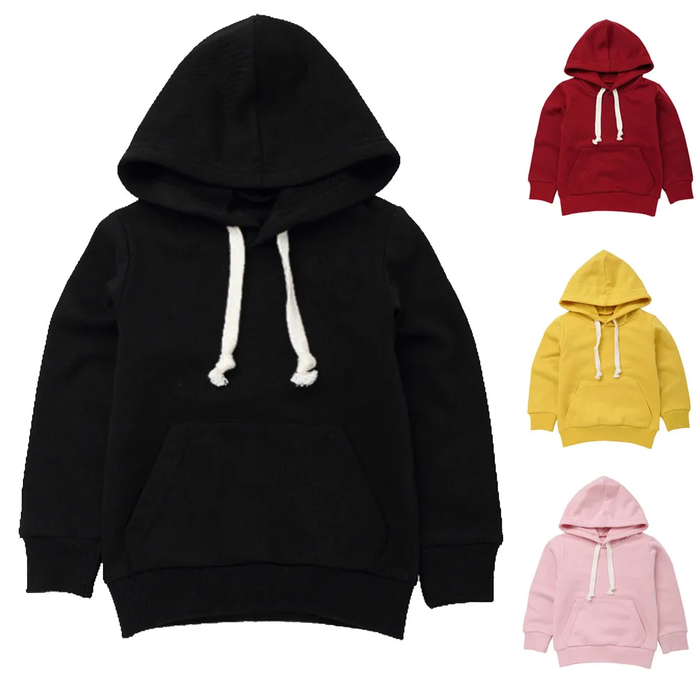 Толстовки с капюшоном укороченный топ одежда длинными рукавами однотонные Топы