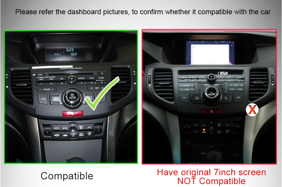 Android 8,1 ROM32GB четырехъядерный процессор для Acura Tsx 2009- Автомобильный Радио gps навигационный плеер радио мультимедиа HD