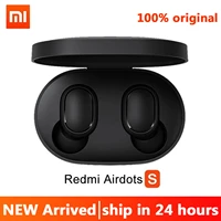 xiaomi redmi airdots s bluetooth headset 5 0 tws true wireless earbuds in ear stereo microphone noise cancelling headphones