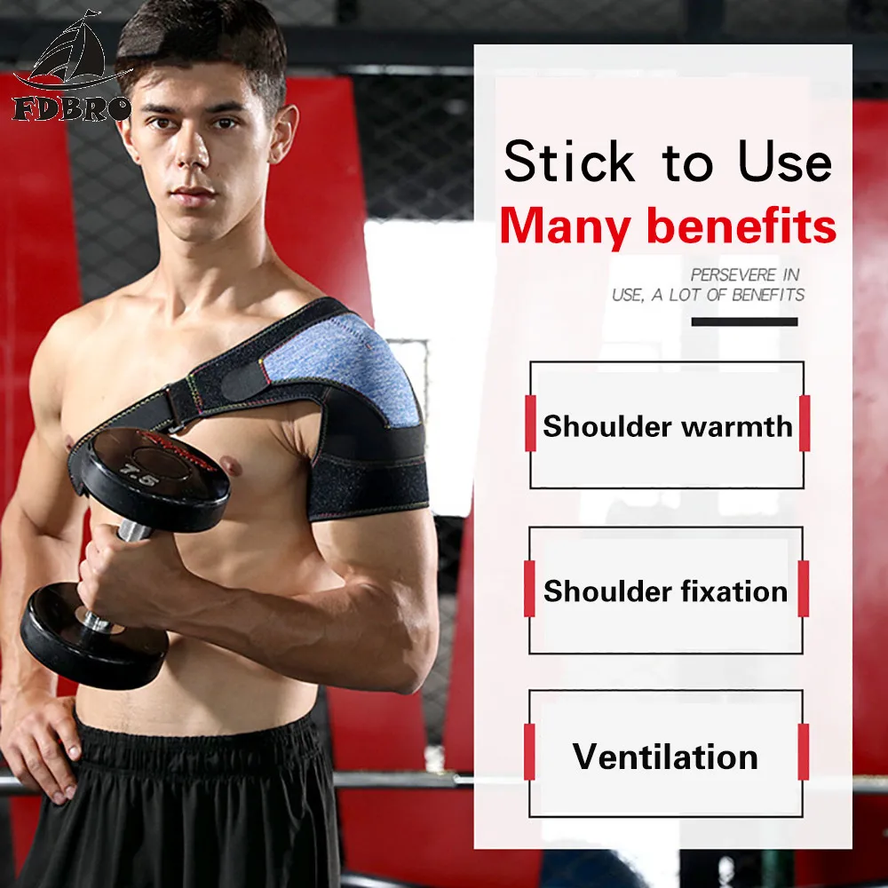 Фдбро 1 шт. регулируемый наплечный Бандаж с наплечной подушкой для