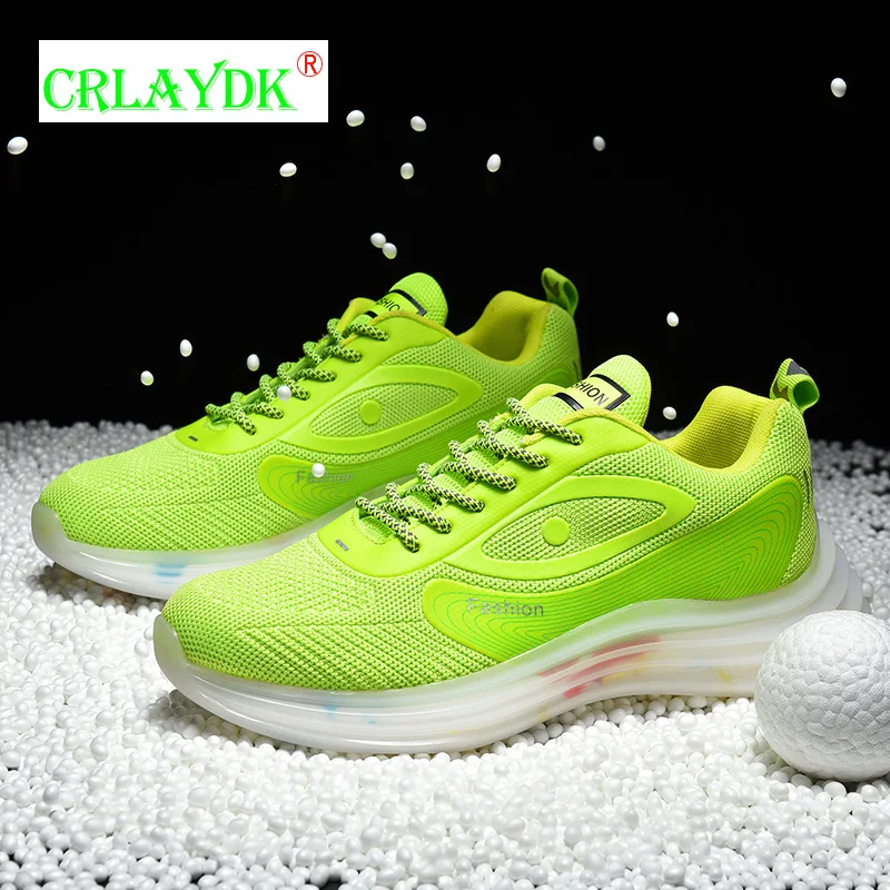 

CRLAYDK Trending Men's Casual Sneakers Outdoor Running Sports Shoes Mesh Breathable Walking Tennis Student Deportivas Hombre