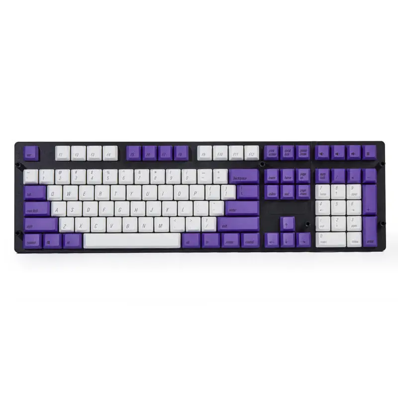 

Magicforce 108 Key UV-Light Color Dye-sub PBT Keycaps Keycap Set for Mechanical Keyboard