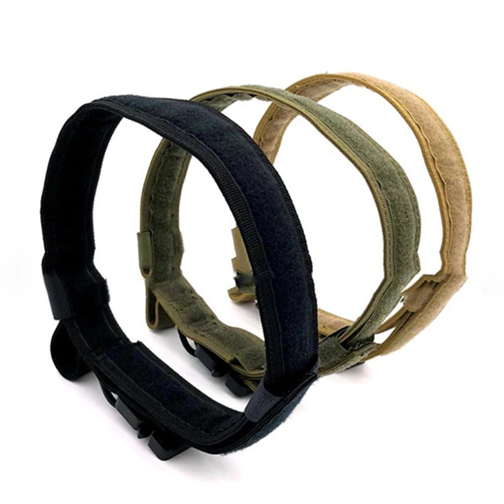 Нейлоновый ошейник для собак Регулируемый военный тактический тренировочный